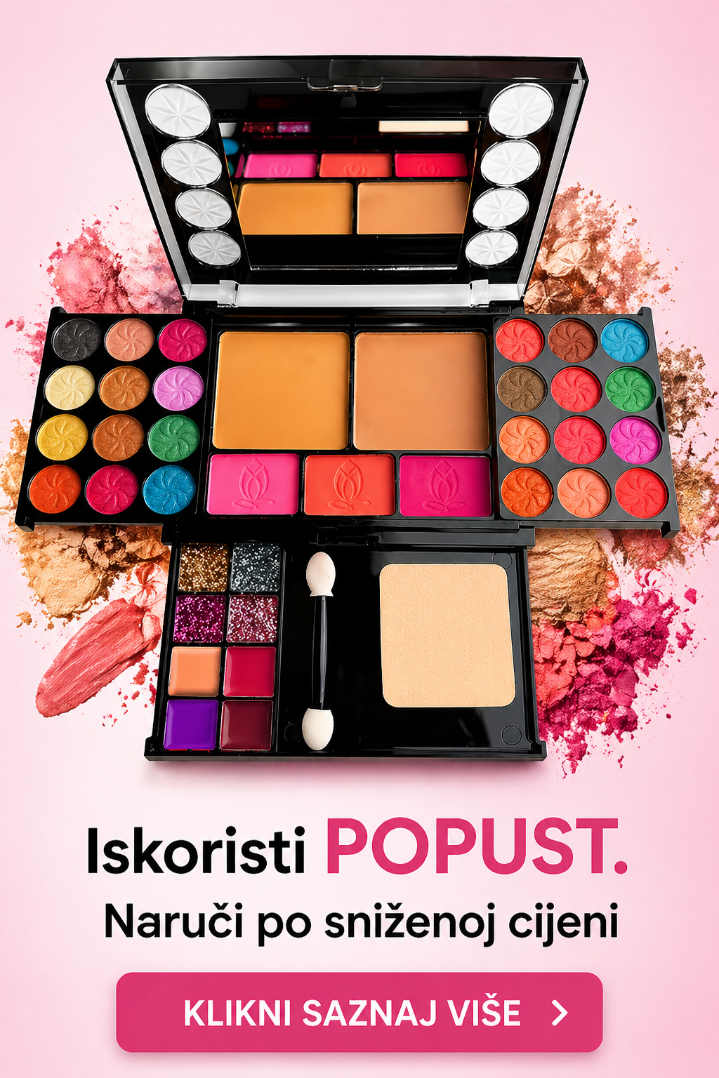 Profesionalni SET šminke od 37 dijelova -Ultimate Makeup Set