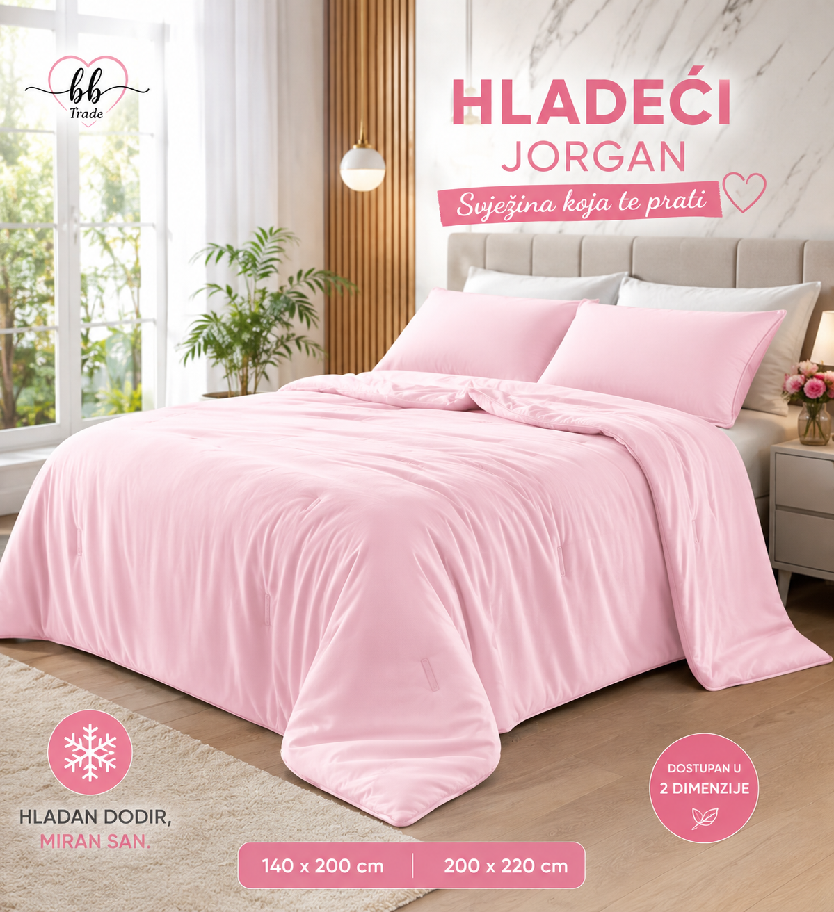 Hladeći jorgan step deka