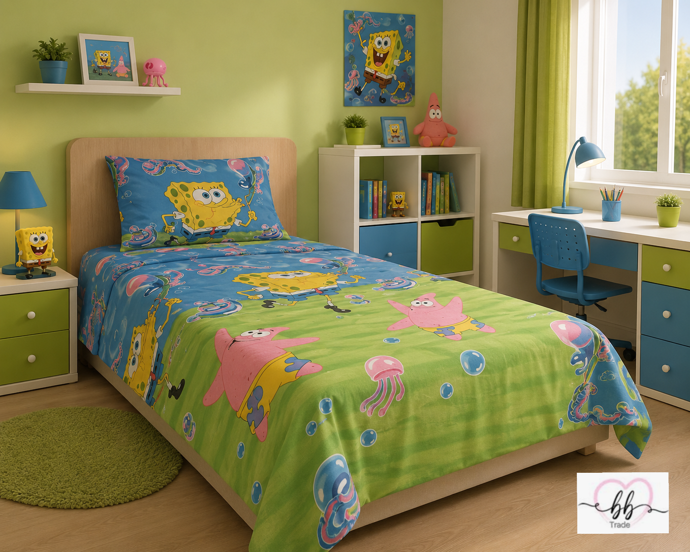 Spužva Bob Dječija Posteljina-SET
