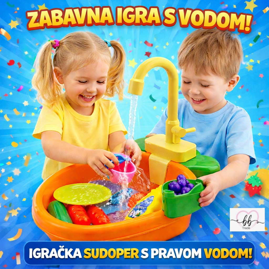 Dječija igračka – Sudoper sa tekućom vodom