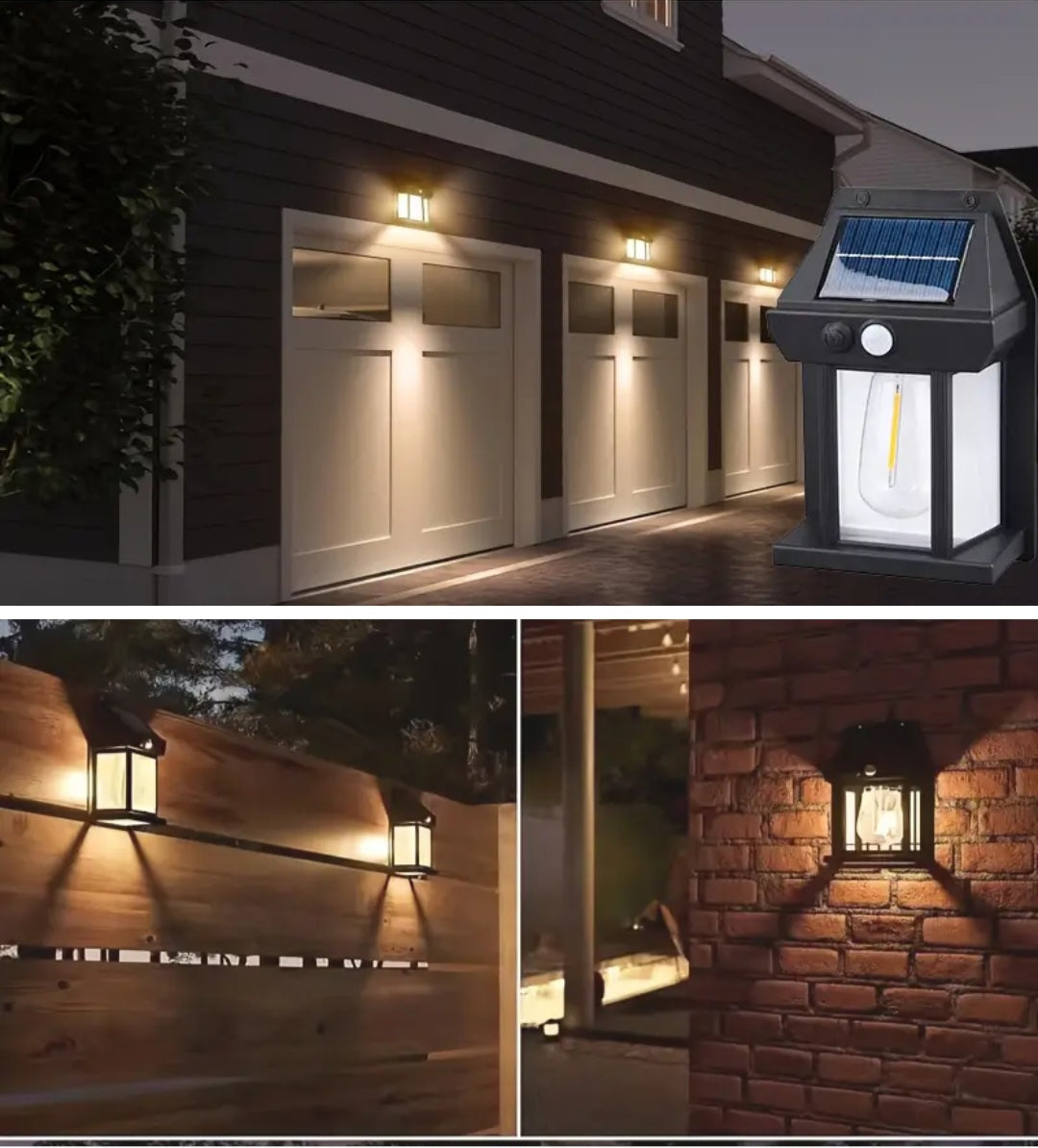 Solarna Zidna Lampa - 2 Komada