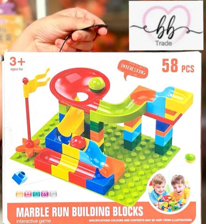 🧩 Kreativni Marble Run – Set od 58 dijelova