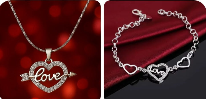 Srebreni Set  925 “Love” No.040