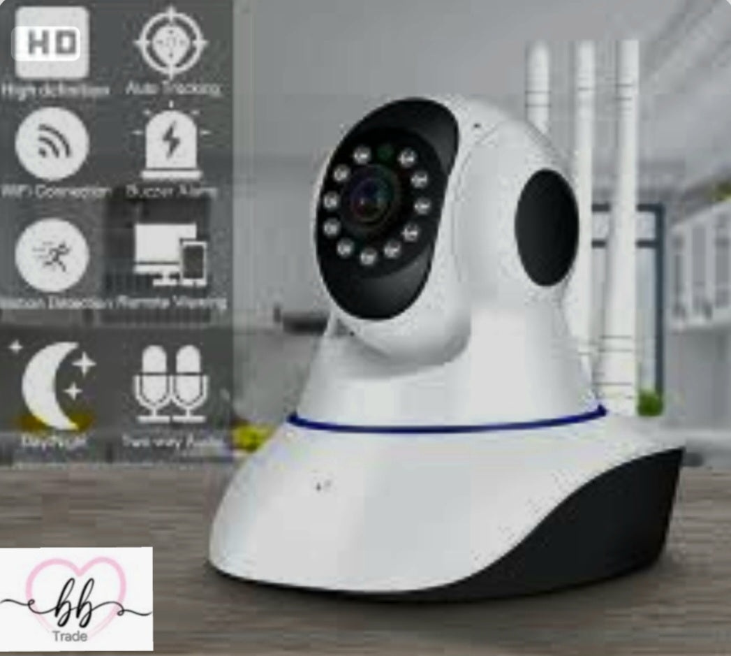 👶 Pametna Wi-Fi sigurnosna & baby kamera 1080P