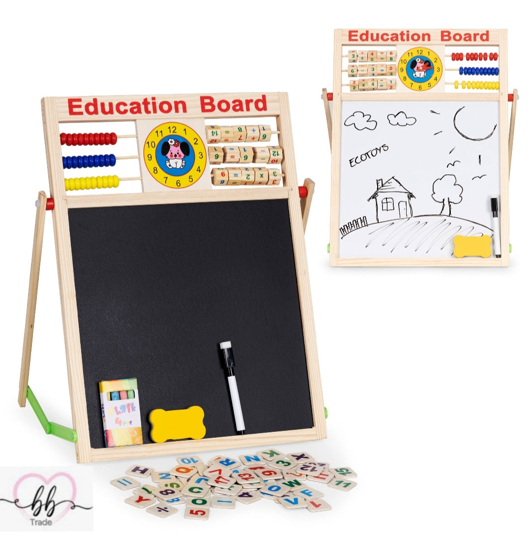 EcoToys Tabla edukacijska dvostrana ploča 2u1