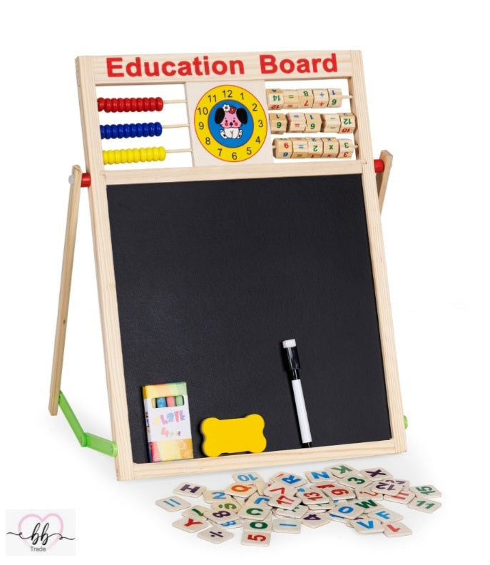 EcoToys Tabla edukacijska dvostrana ploča 2u1