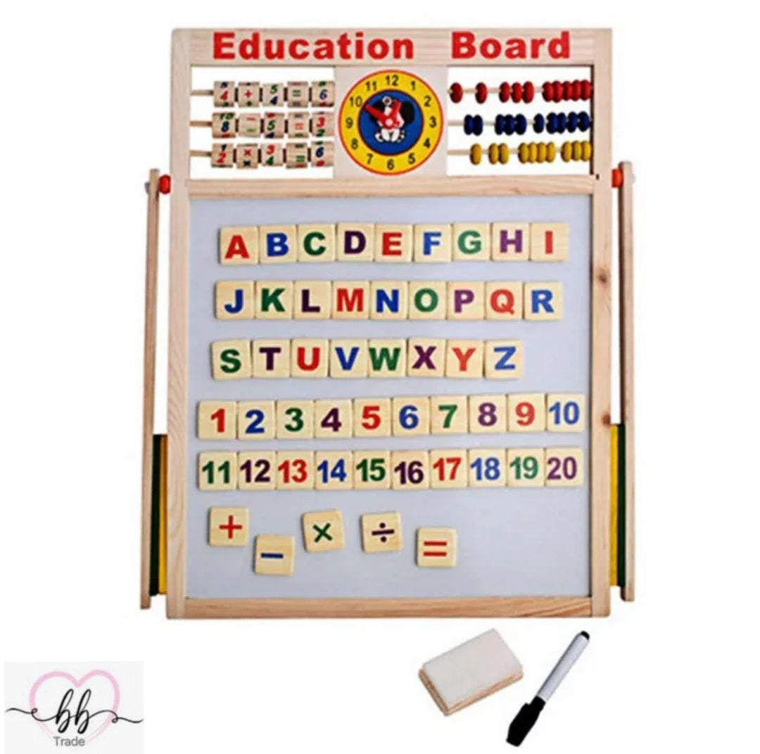 EcoToys Tabla edukacijska dvostrana ploča 2u1