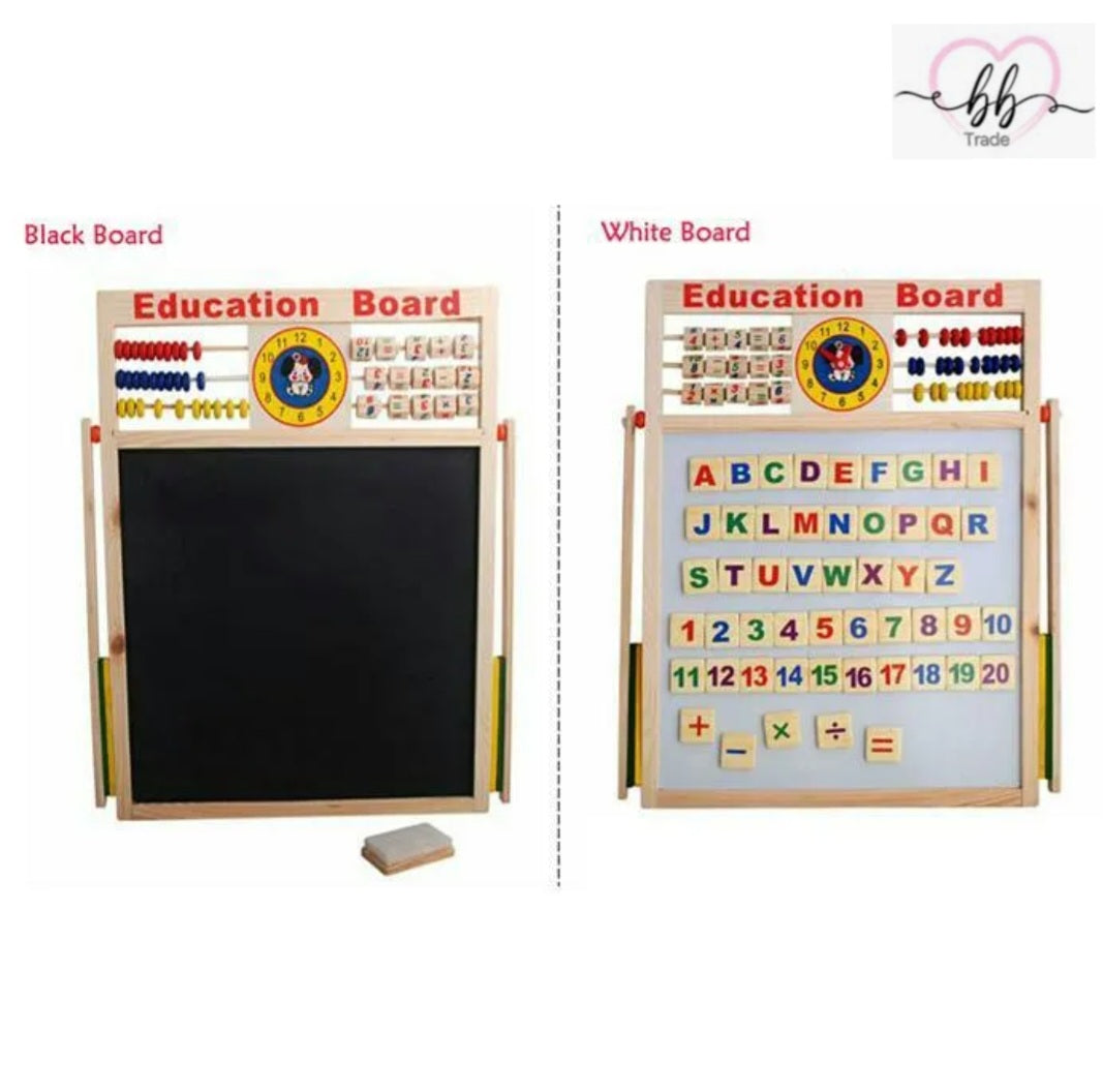 EcoToys Tabla edukacijska dvostrana ploča 2u1