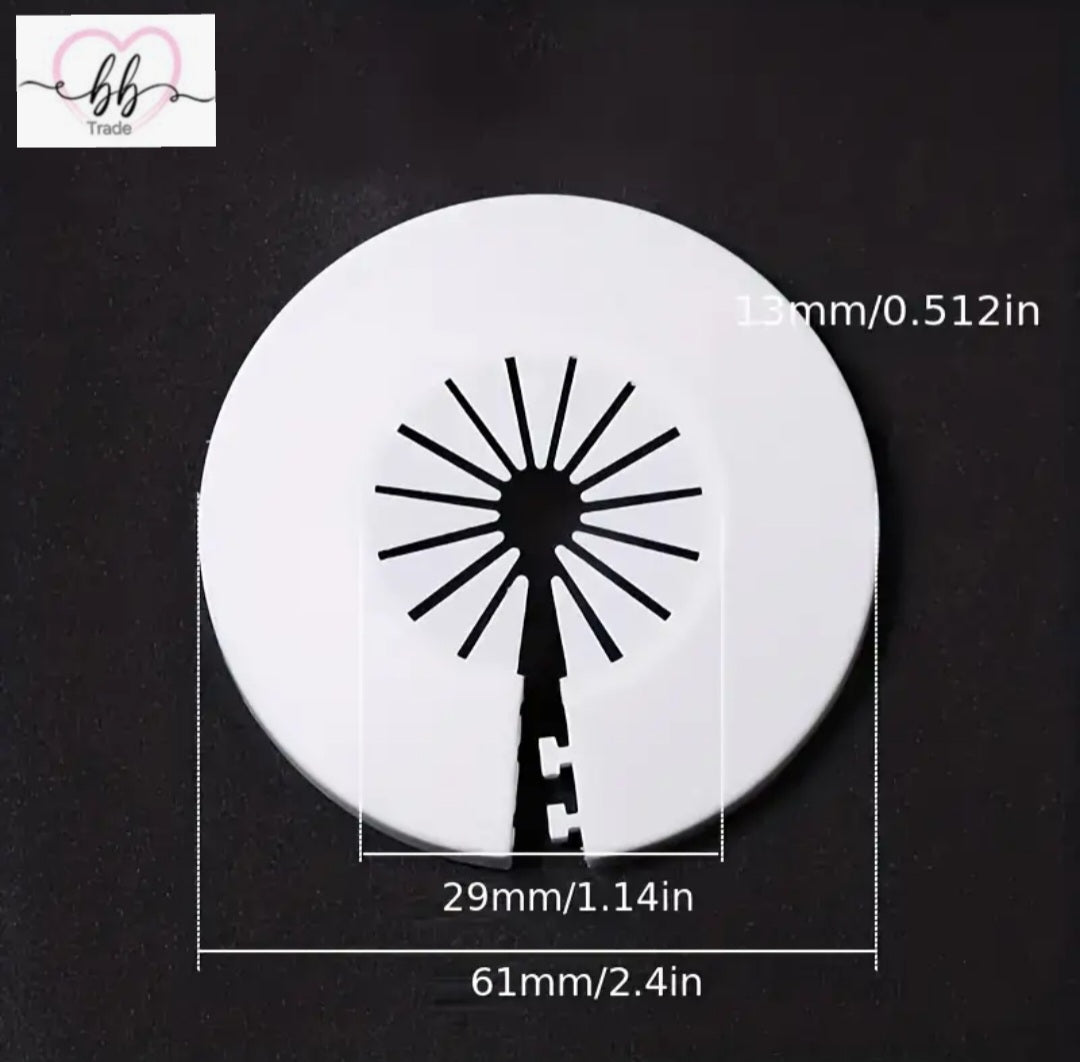 Set 5 komada: Elegantne Ukrasne Maske/Rozetne za Cijevi (PVC, 13-29 mm)