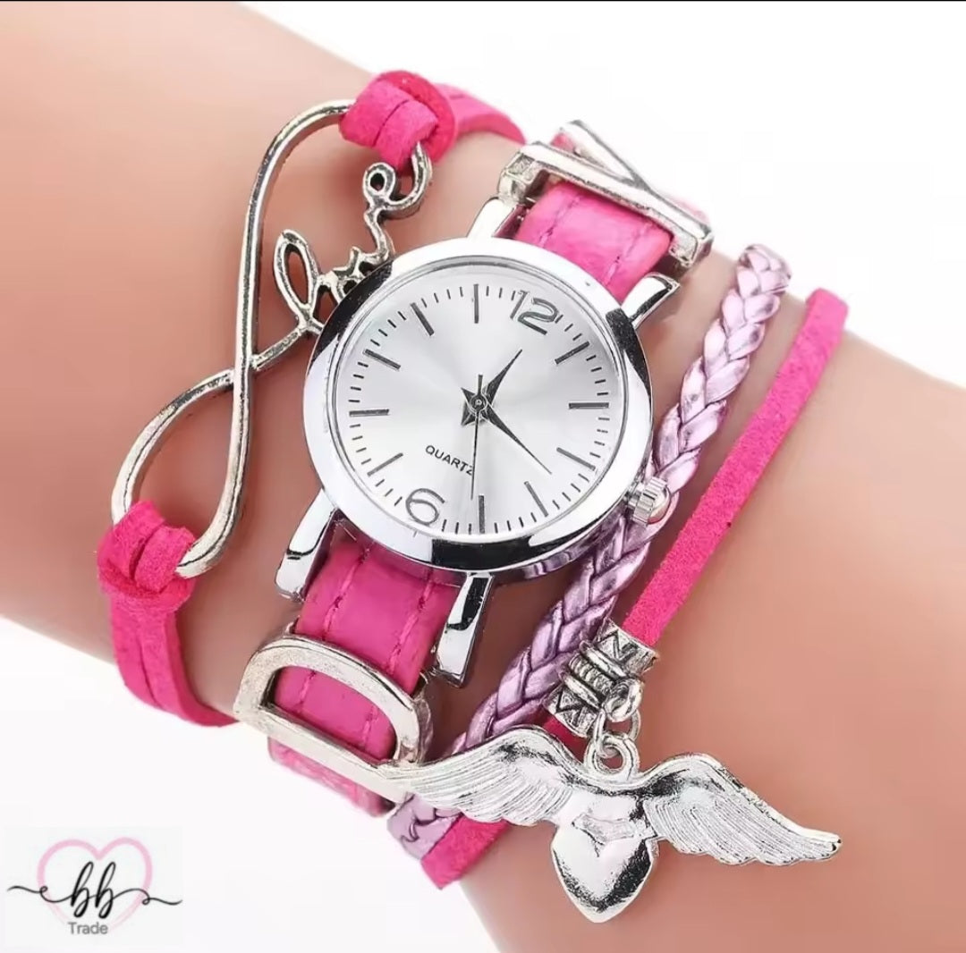 Ženski Modni Sat s Narukvicom Love