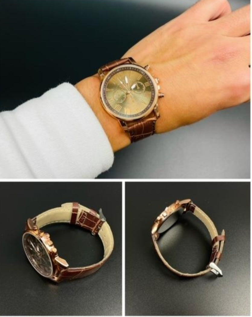 Elegantni ženski sat Geneva Rose Gold