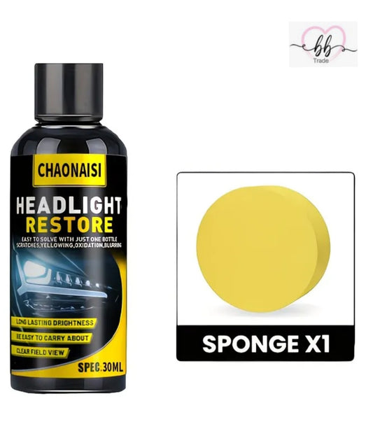 Sprej za čišćenje polimerizacije farova 30 ml  + spužvica