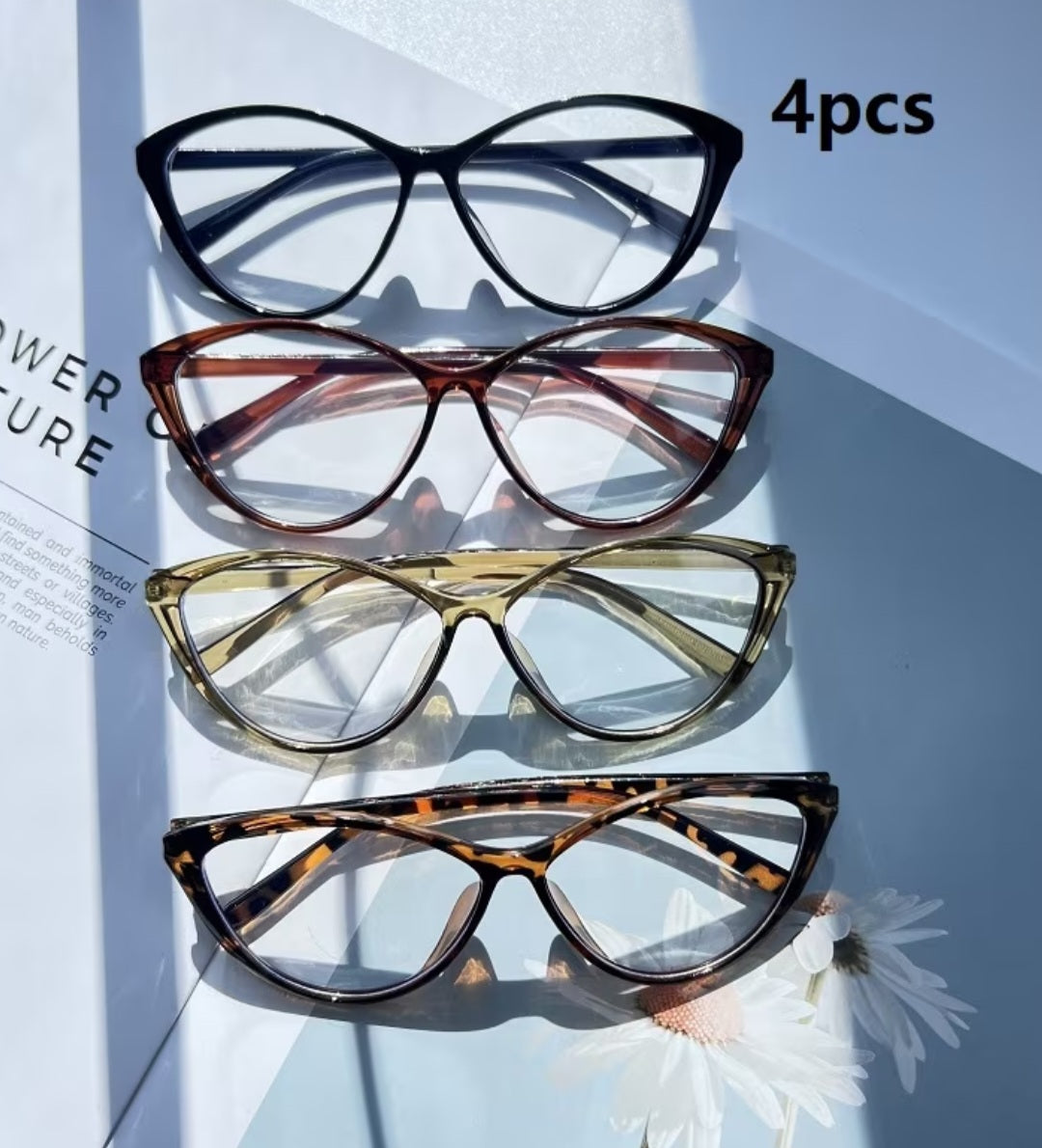 Modne „Cat-Eye” Naočale bez dioptrije