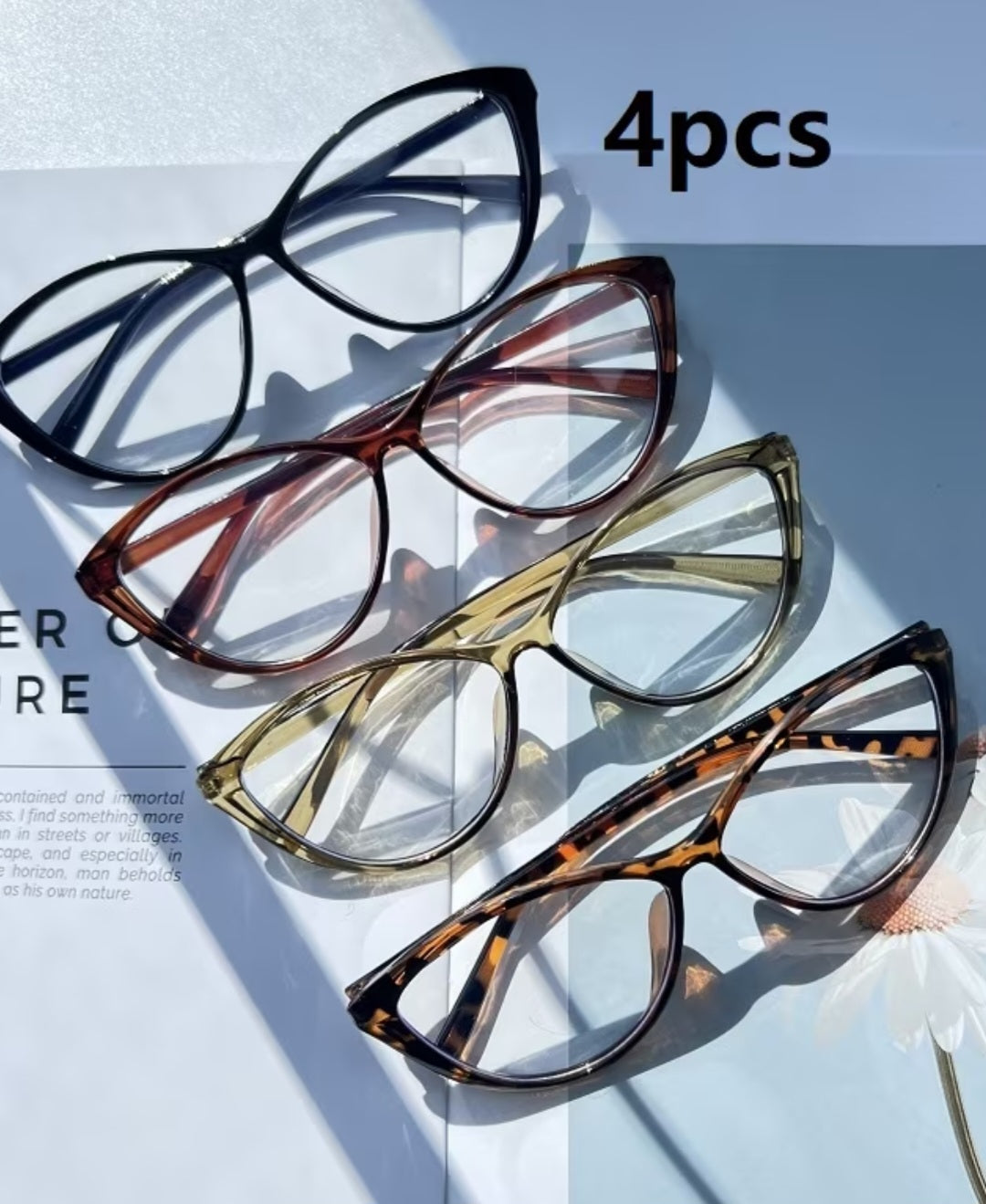 Modne „Cat-Eye” Naočale bez dioptrije