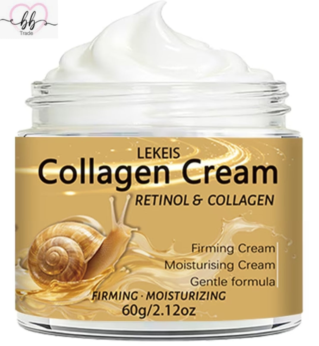 Hidratantna krema za lice s puževim kolagenom – retinol i kolagen (60 g)