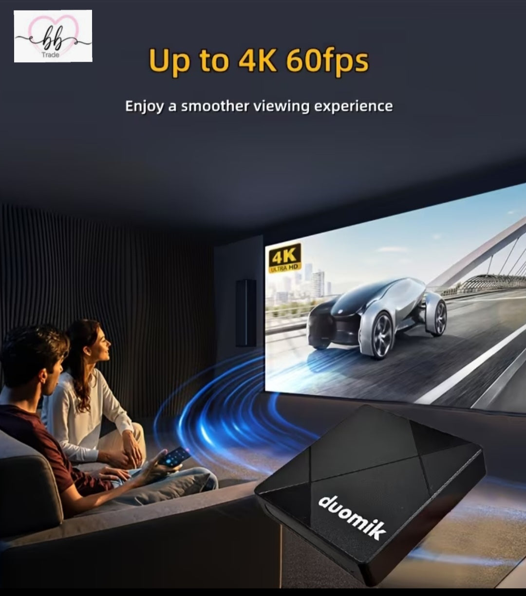 Duomik Android TV Box – 4K ULTRA HD