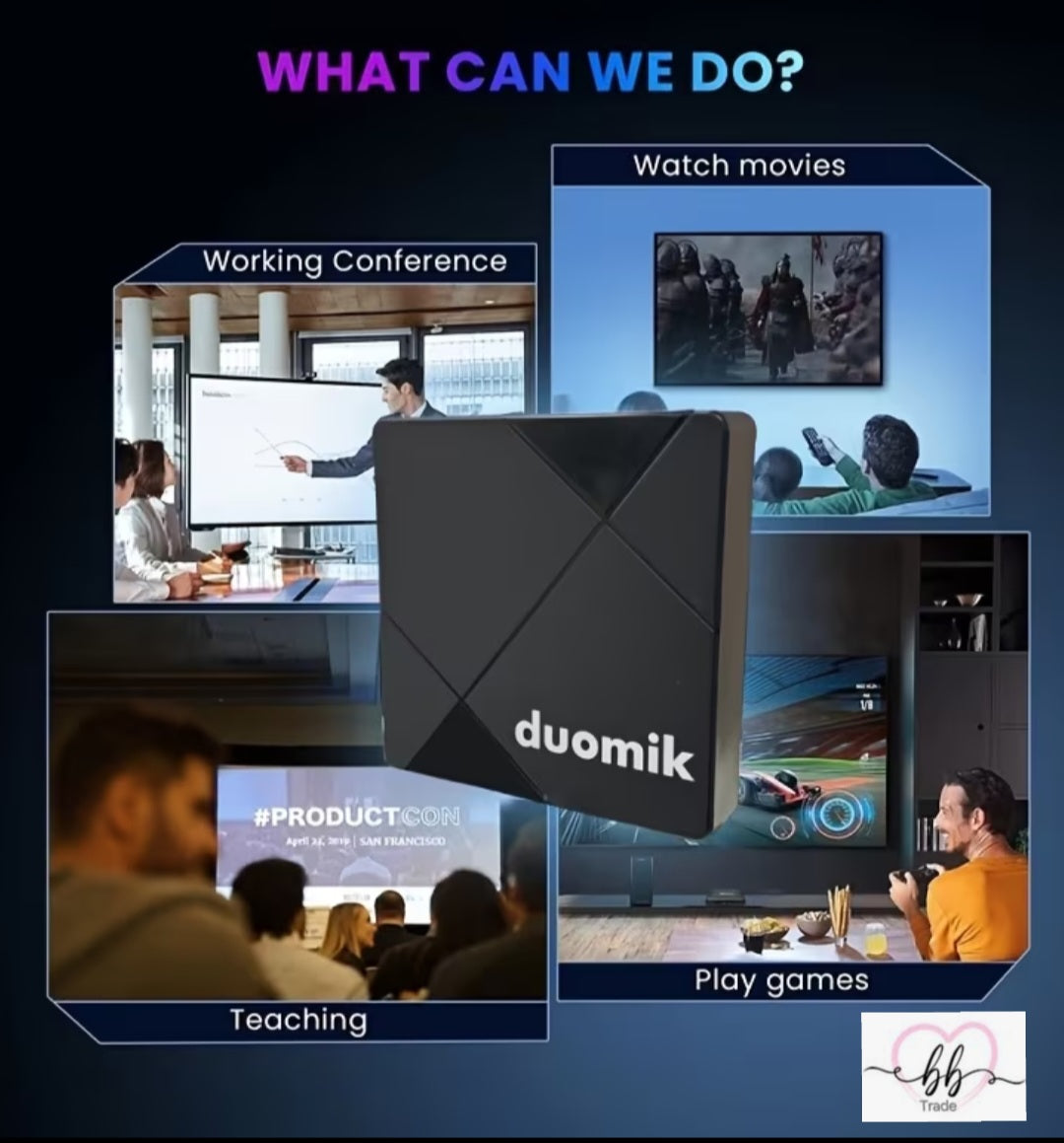 Duomik Android TV Box – 4K ULTRA HD