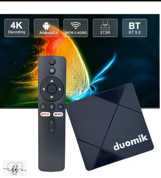 Duomik Android TV Box – 4K ULTRA HD