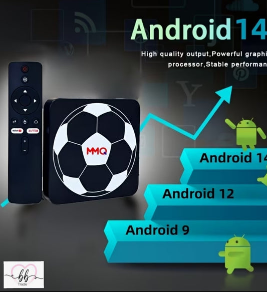 MQ 4K Android TV Box (16GB + 128GB) – 5G brzina