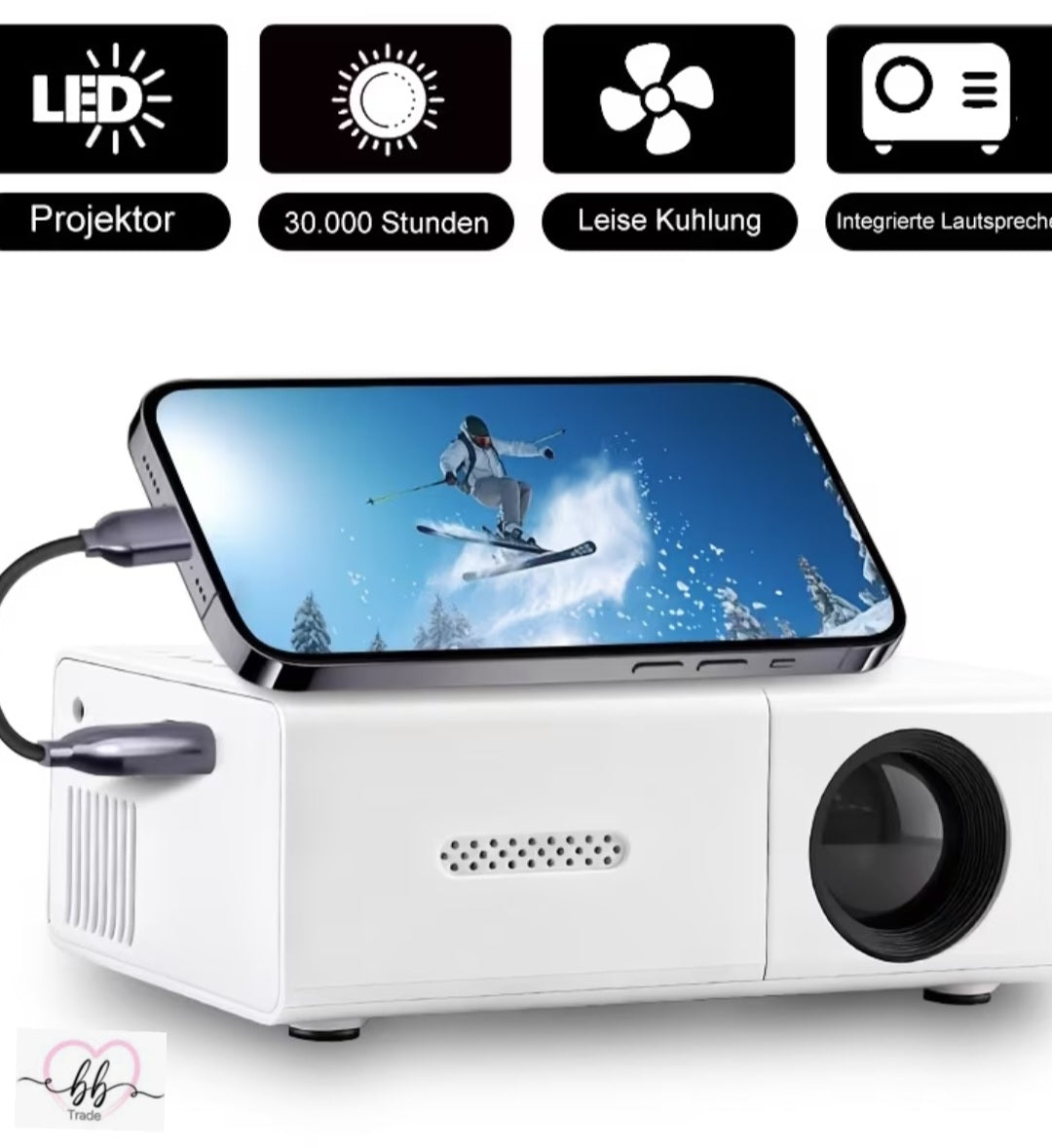Mini LED Projektor – Kućno Kino u Vašem Domu 🎬📽