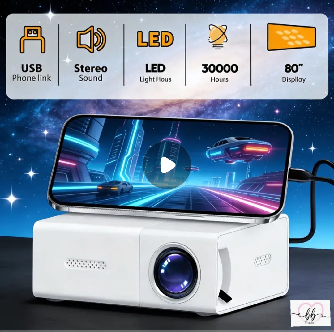 Mini LED Projektor – Kućno Kino u Vašem Domu 🎬📽