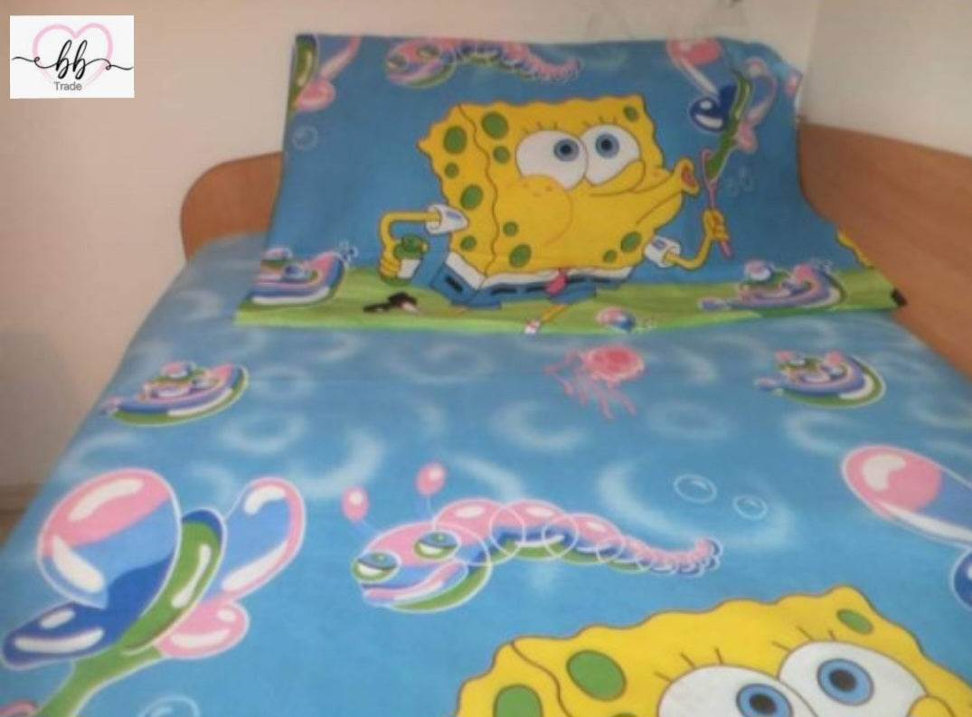 Spužva Bob Dječija Posteljina-SET