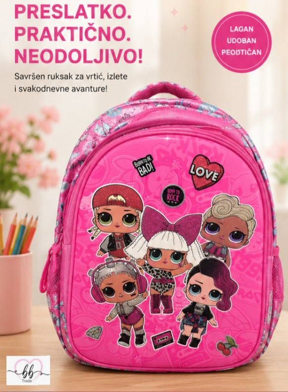 🎒 Preslatki dječiji ruksak za djevojčice 🎀
