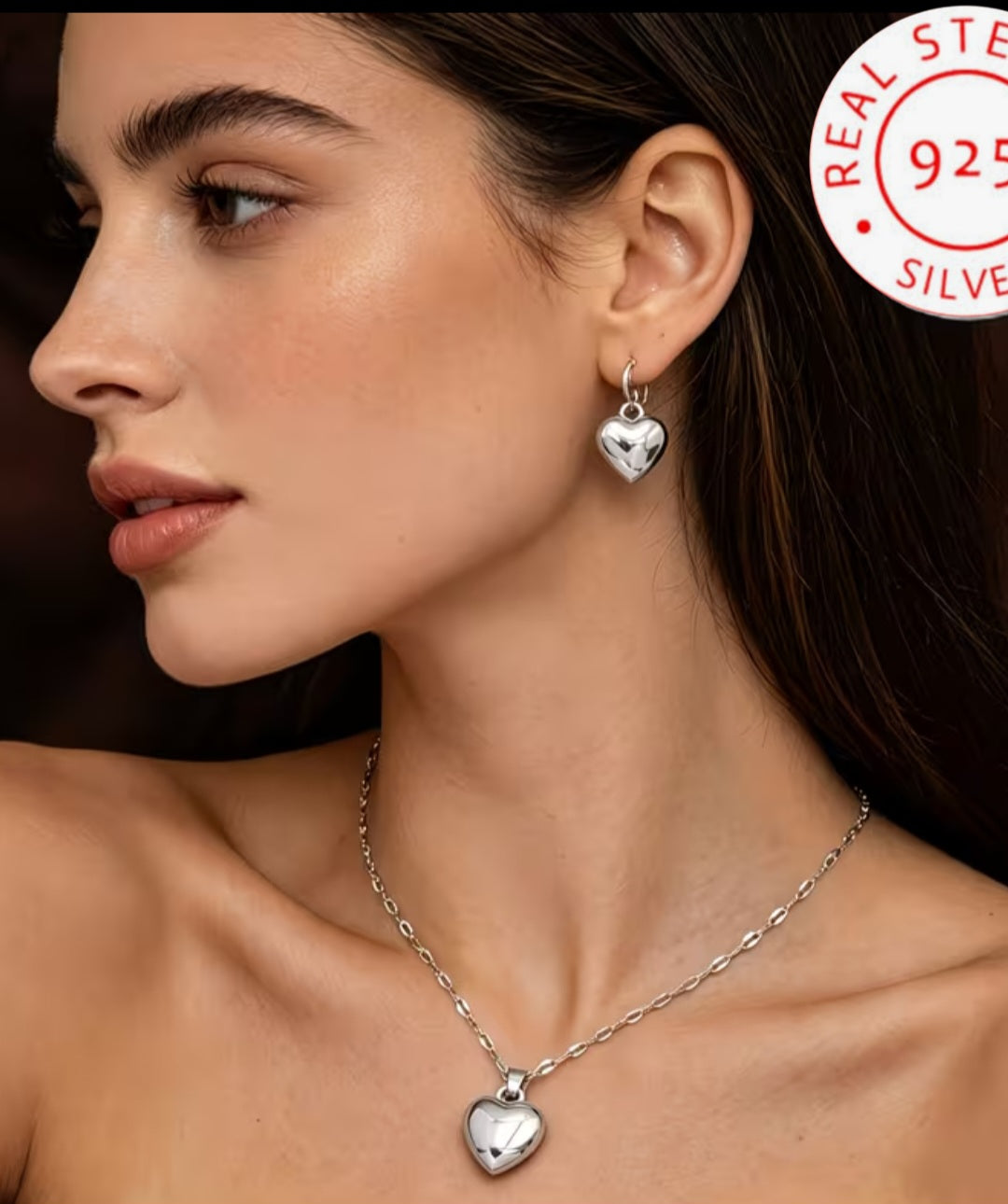 925 Srebrni SET nakita – SRCE No.075