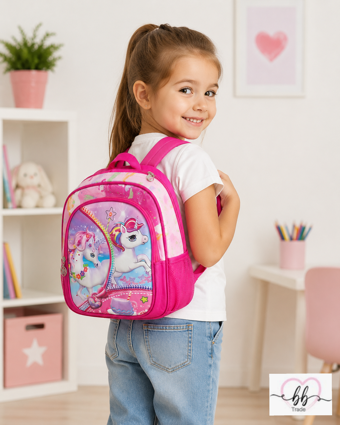 🎒 Dječiji ruksak Unicorn – Magični dizajn za male princeze 🦄✨