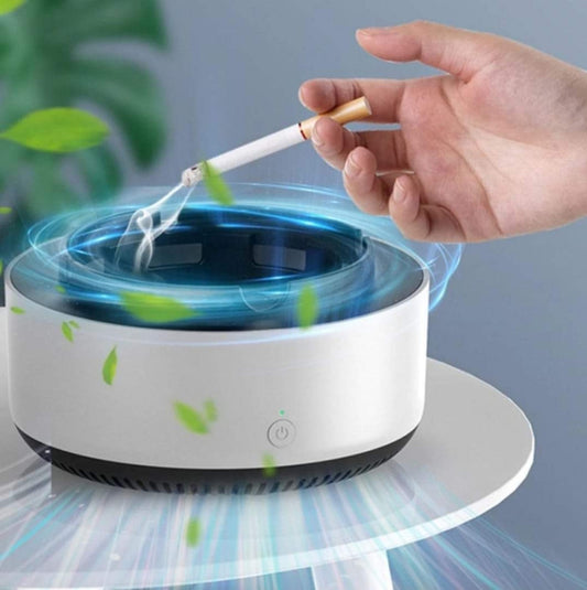 Električna pepeljara sa filterom koja uvlači dim